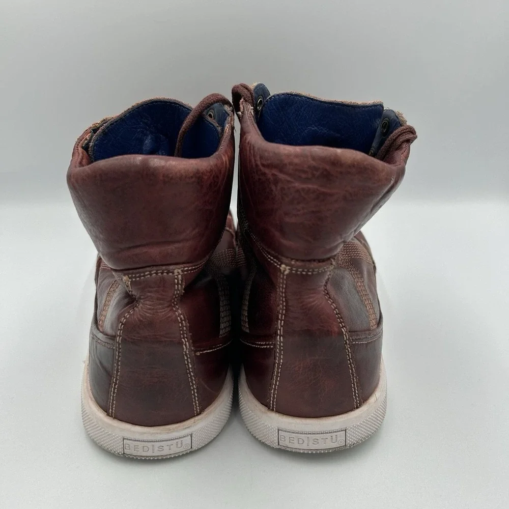 Bed Stu‎ Men's Lordmind Distressed Leather Sneaker Boots Size 9
